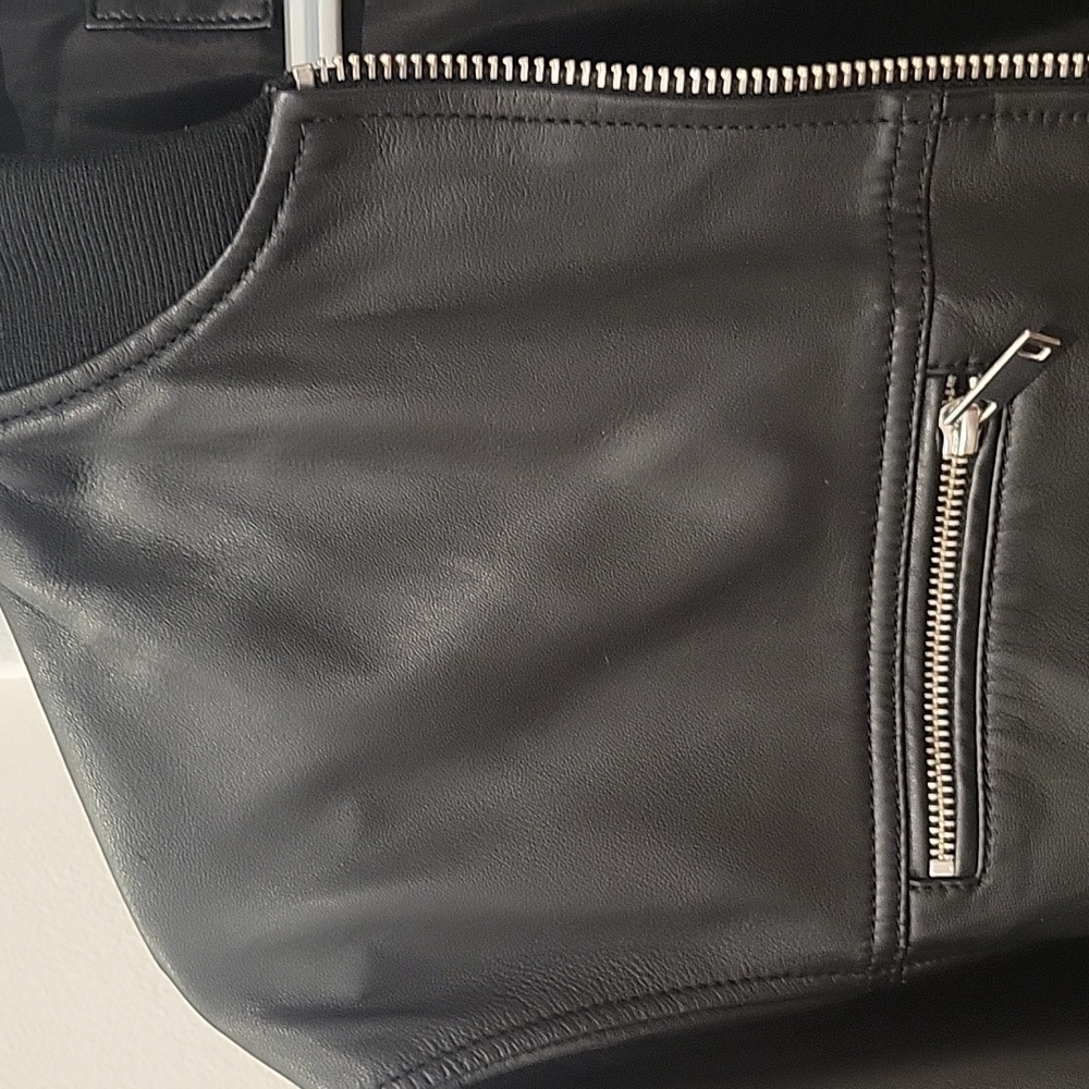 Black Leather Jacket - Picture 4 of 5